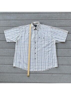 Vintage 90s Bert Pulitzer Collectors Edition Mens 2XLT Short Sleeve Button Down
